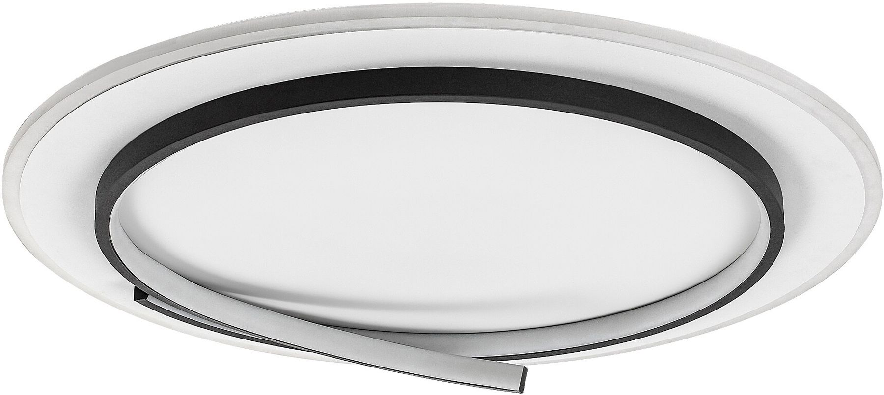 Rabalux Niloo mennyezet 1x40 W fehér-fekete 71366
