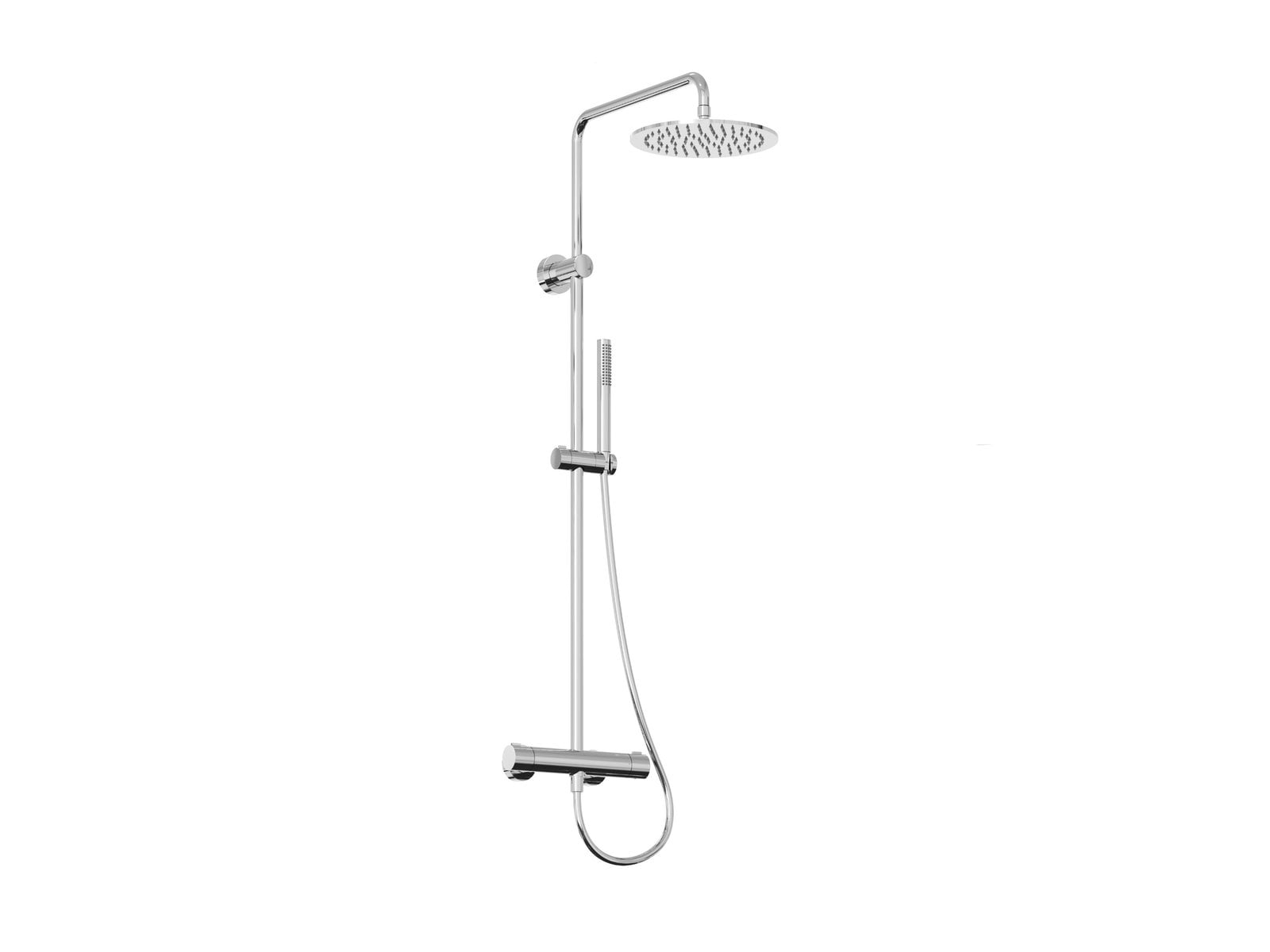 Ravak Spring zuhany készlet fal termosztáttal trópusi zuhany opcióval króm X070539