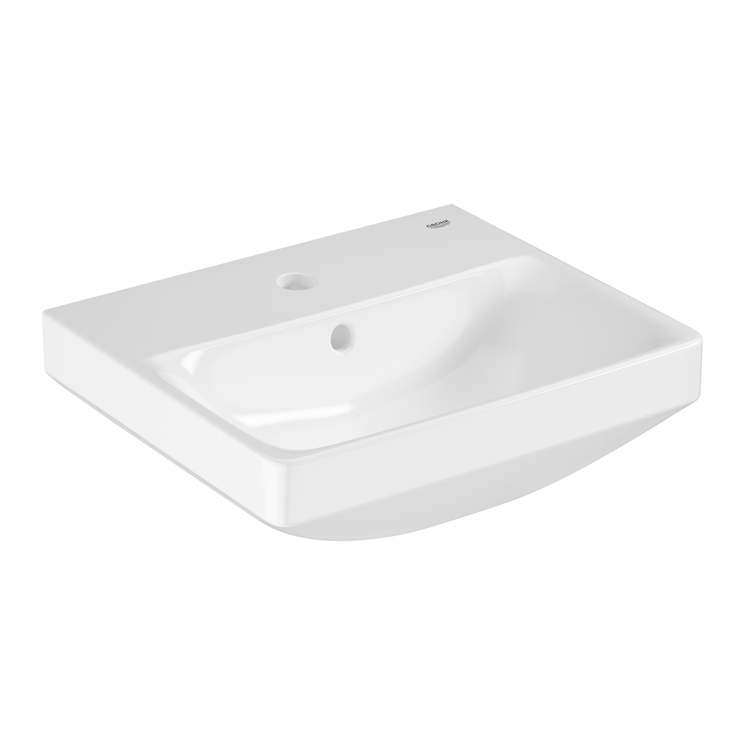 Grohe Euro Ceramic mosdótál 45x38.5 cm négyszögletes klasszikus fehér 102435SH00
