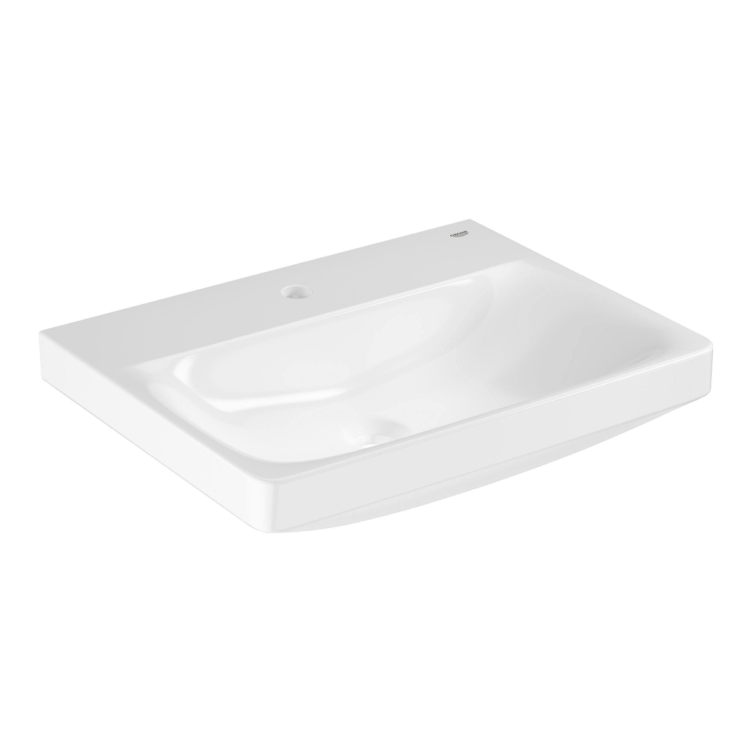 Grohe Euro Ceramic mosdótál 60x47 cm négyszögletes klasszikus fehér 102418SH00