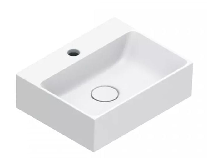 Catalano Verso mosdótál 45x35 cm négyszögletes klasszikus fehér 0220451001