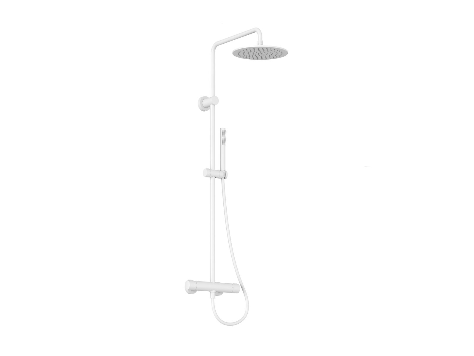 Ravak Spring zuhany készlet fal termosztáttal trópusi zuhany opcióval fehér X070579