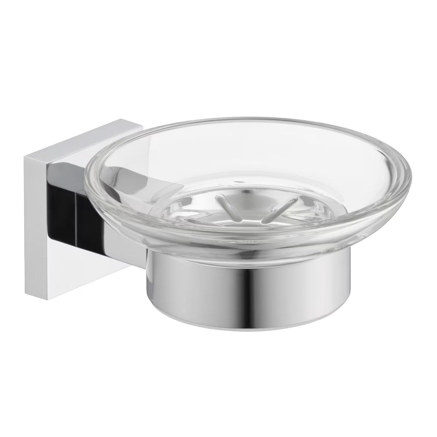 Kronenbach Quara szappantartó fali króm-transzparens 29.210.060.0005