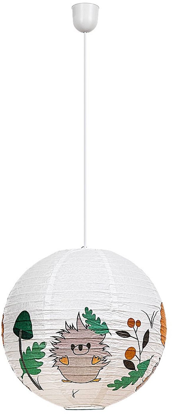 Rabalux Hedgy függőlámpa 1x40 W fehér-sokszínű 72192