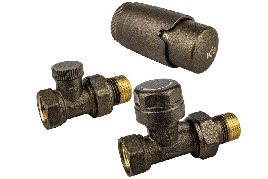 KFA Armatura Komfort Pro termosztatikus készlet réz 757-030-19-BL