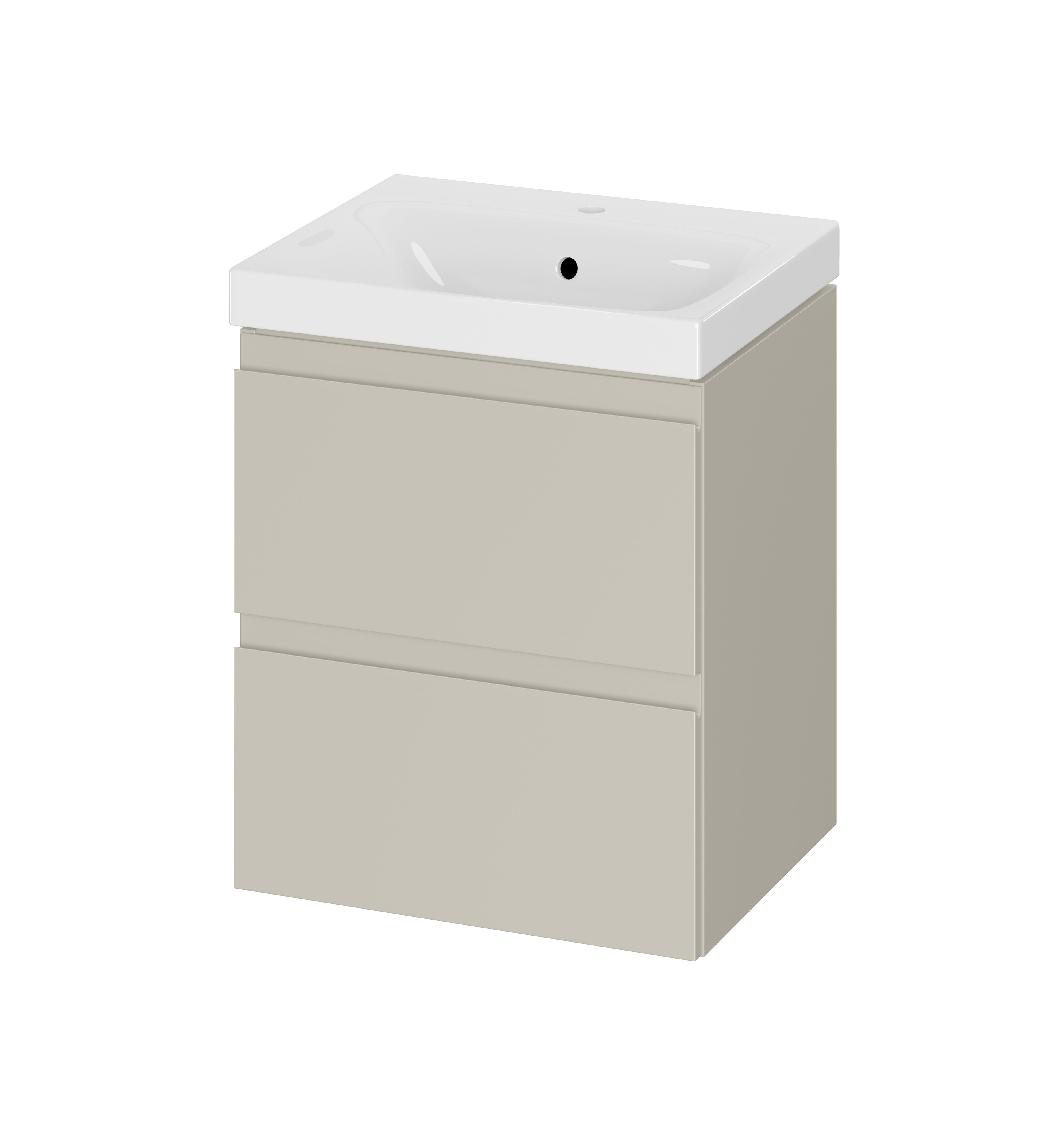 Cersanit Moduo mosdó szekrénnyel 50 cm bézs S4013-007