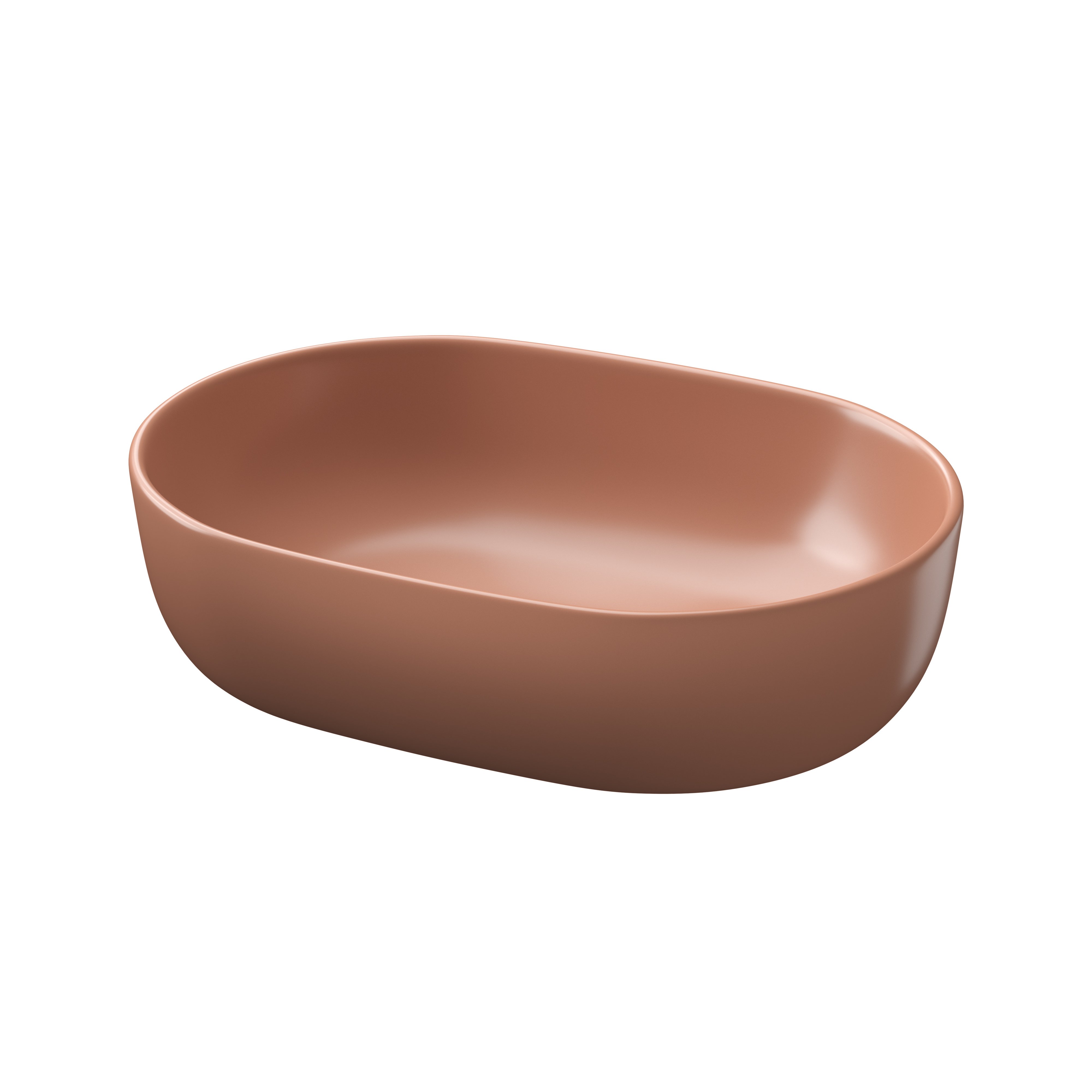 Cersanit Moduo mosdótál 50x35.5 cm ovális mosdótálak matt K116-131