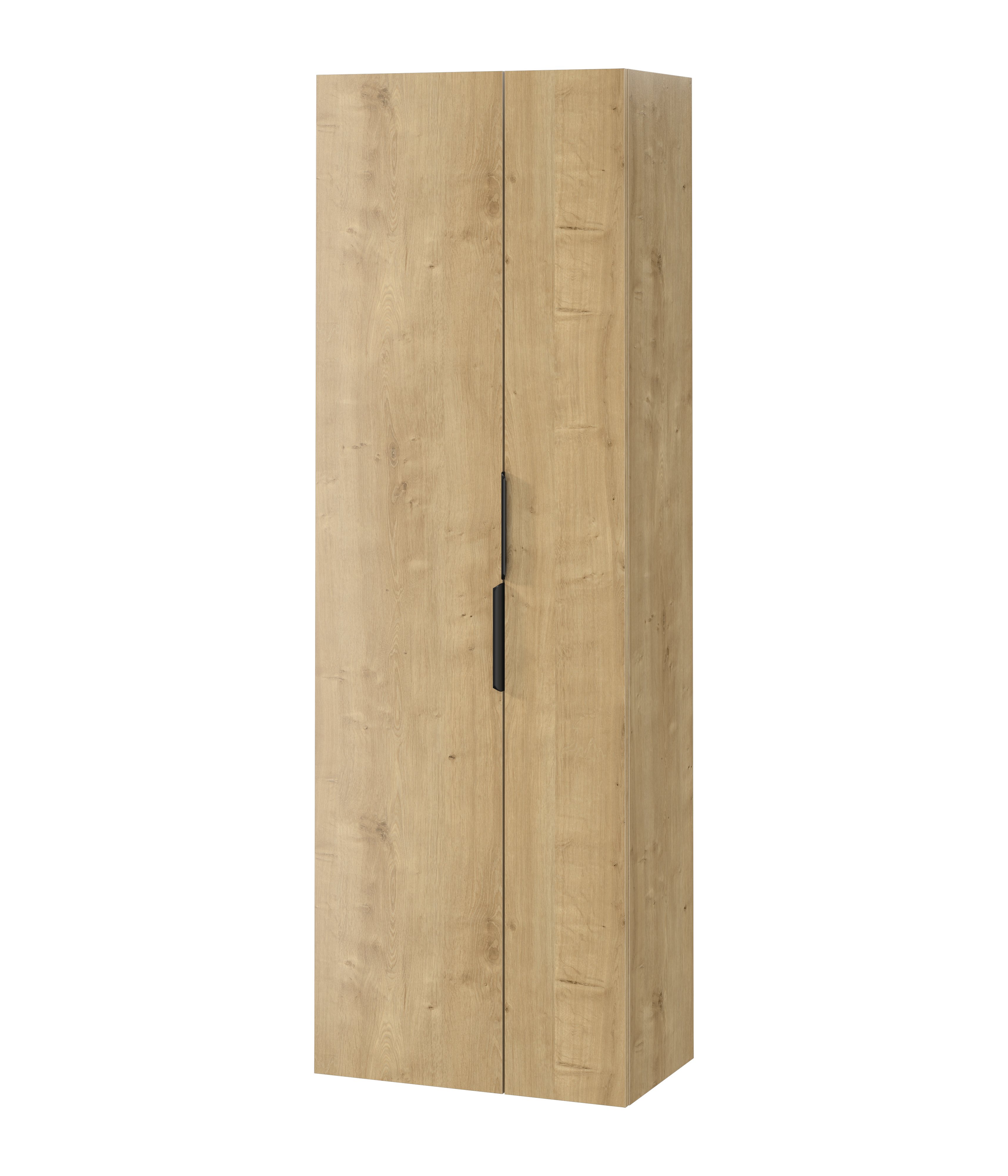Cersanit City szekrény 60x36x180 cm oldalra akasztható tölgy S584-117