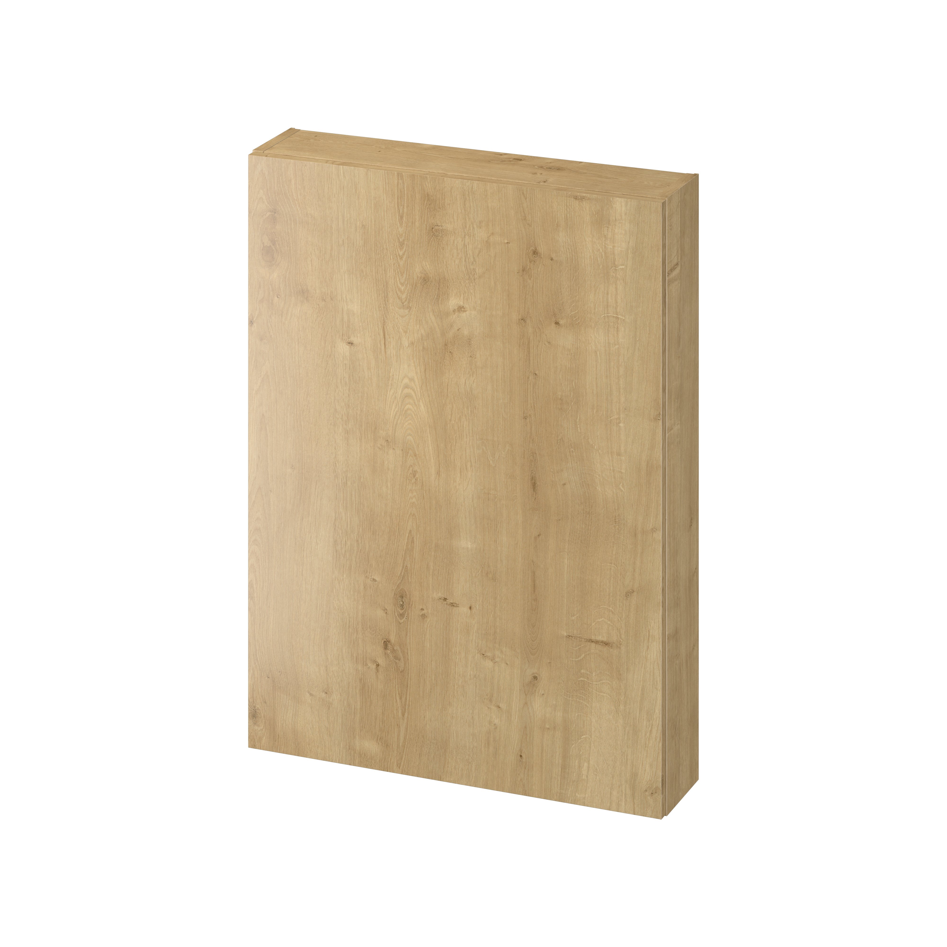 Cersanit City szekrény 59.4x13.8x80 cm oldalra akasztható tölgy S584-113