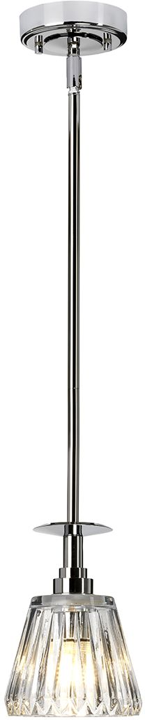 Elstead Lighting Agatha függőlámpa 1x3 W króm BATH-AGATHA1P-PC