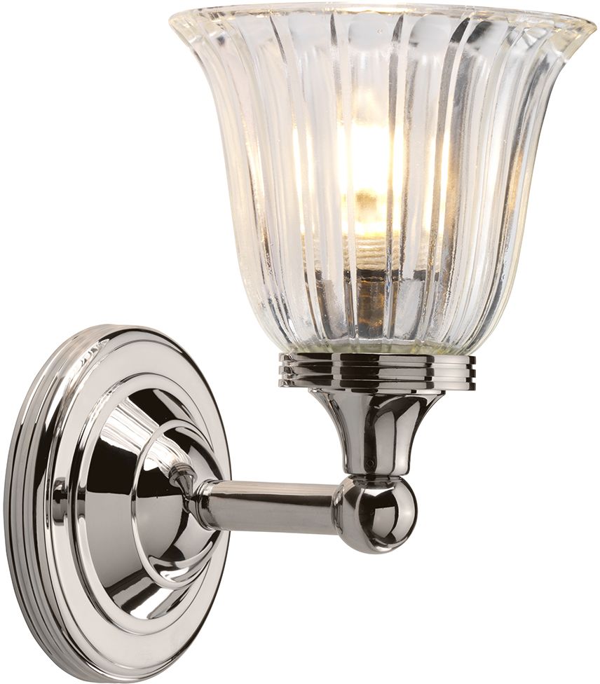 Elstead Lighting Austen oldalfali lámpa 1x3 W nikkel BATH-AUSTEN1-PN