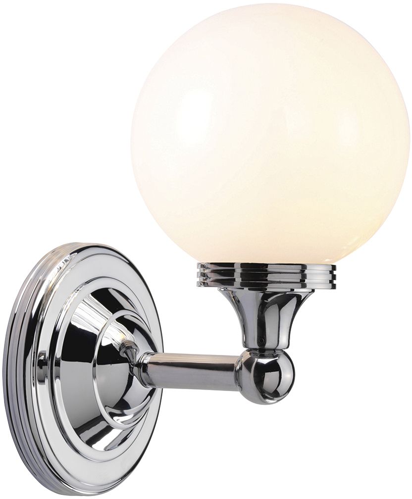 Elstead Lighting Austen oldalfali lámpa 1x3 W króm BATH-AUSTEN4-PC