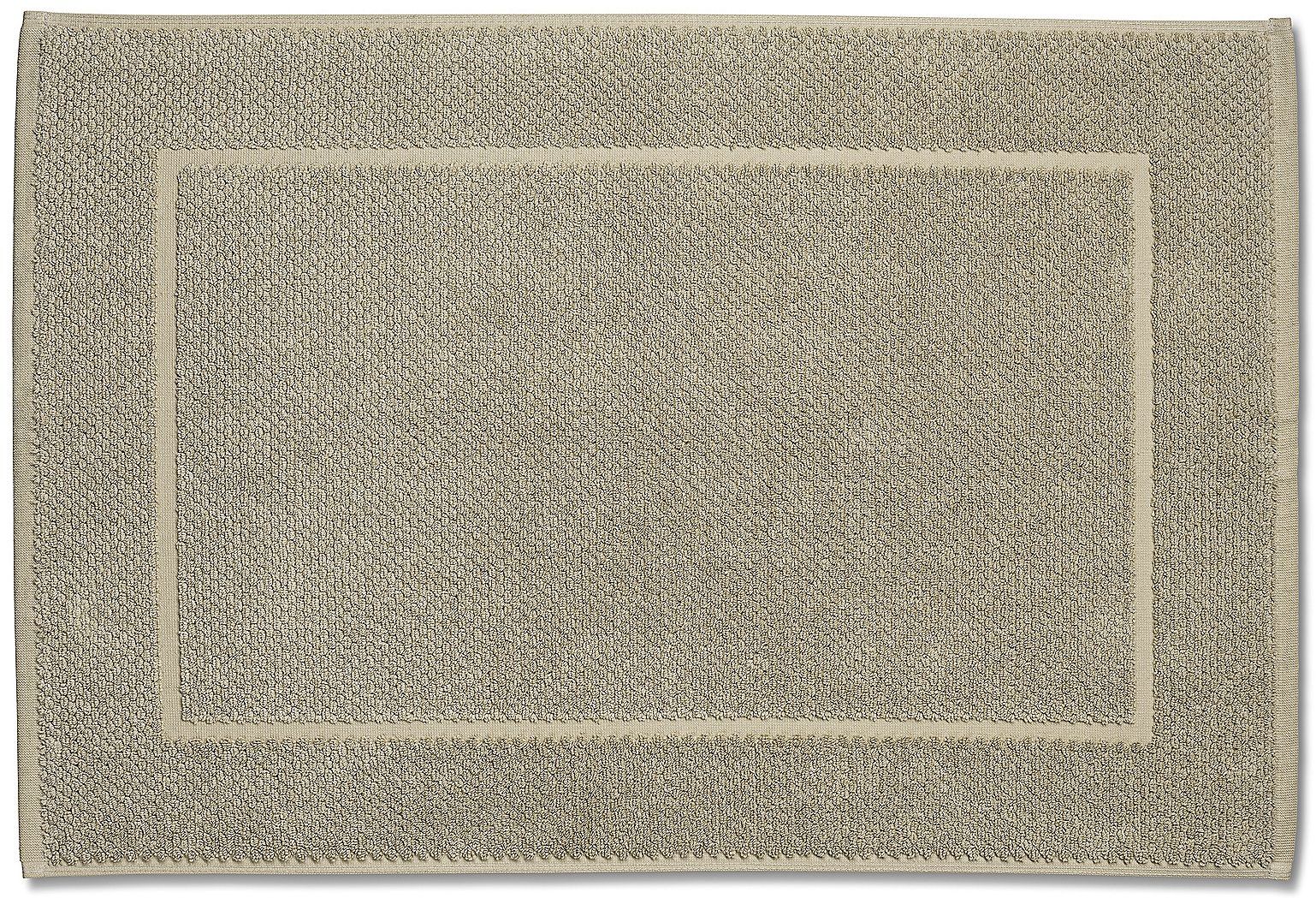 Kela Livana fürdőszoba szőnyeg 70x50 cm négyszögletes bézs KE-23908