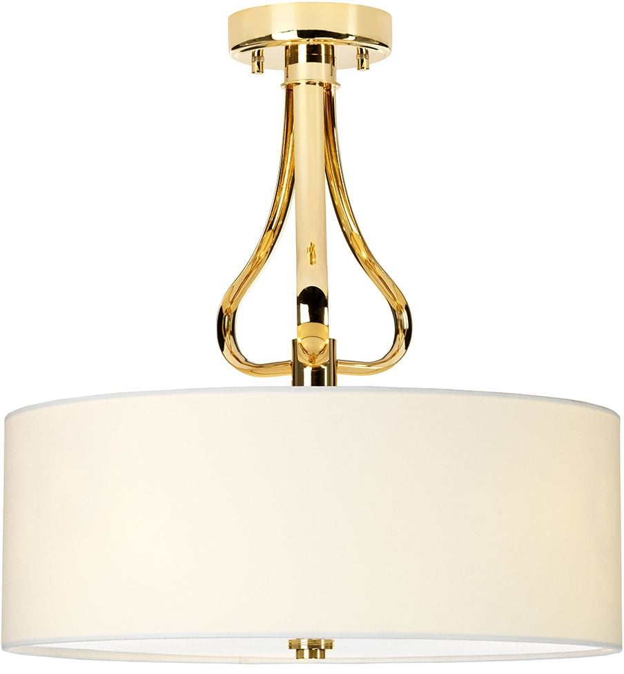 Elstead Lighting Falmouth függőlámpa 3x3 W fehér-arany BATH-FALMOUTH-SF-FG