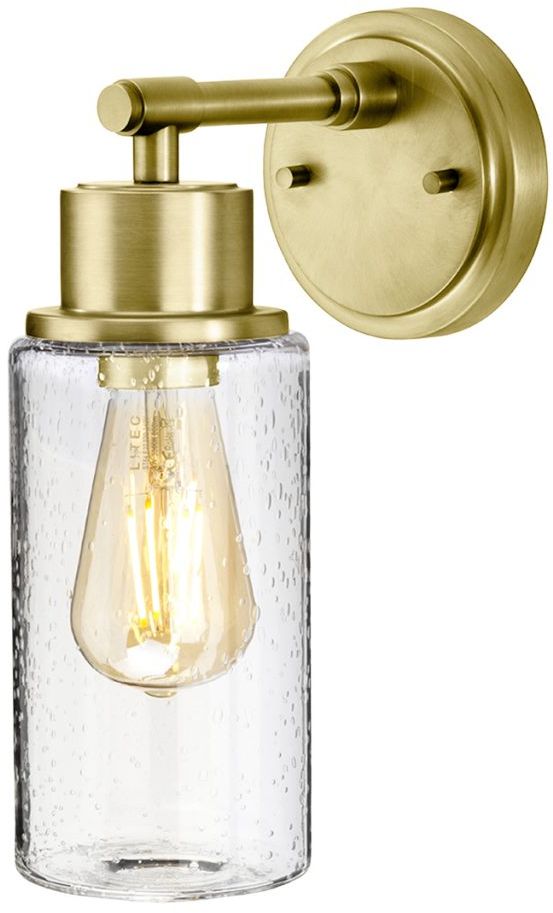 Elstead Lighting Greenwich oldalfali lámpa 1x60 W sárgaréz BATH-MORVAH1-BB