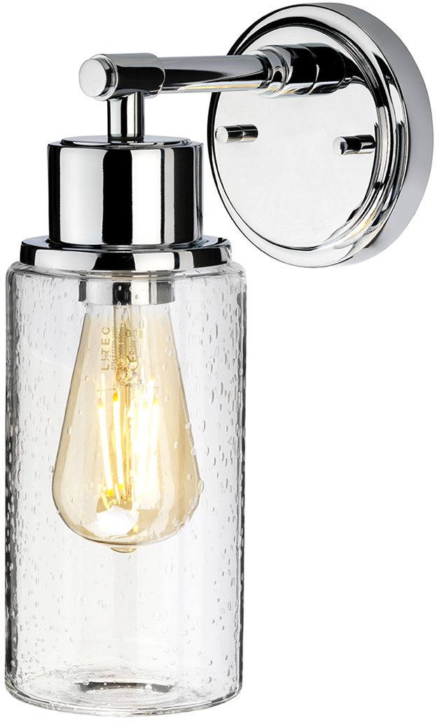 Elstead Lighting Greenwich oldalfali lámpa 1x60 W króm BATH-MORVAH1-PC