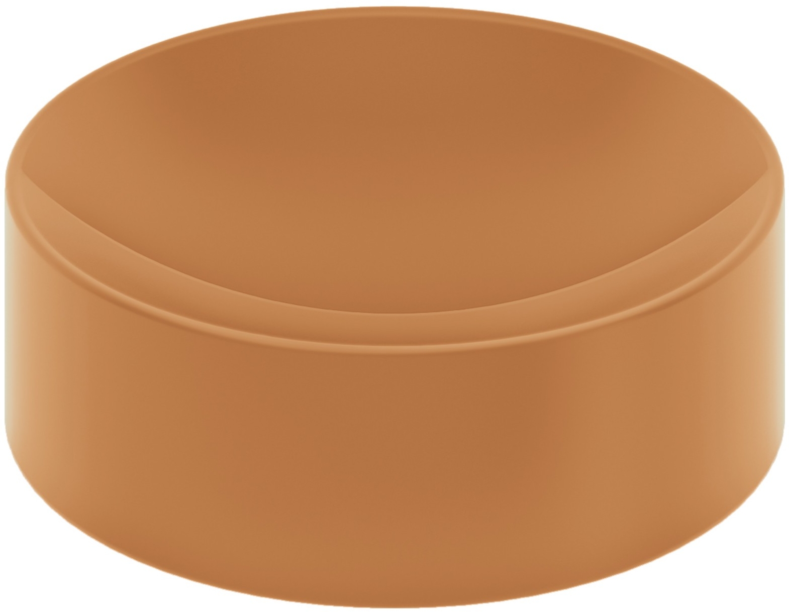 Clou Vale mosdótál 22x22 cm kerek mosdótálak barna/bézs CL/03.36164