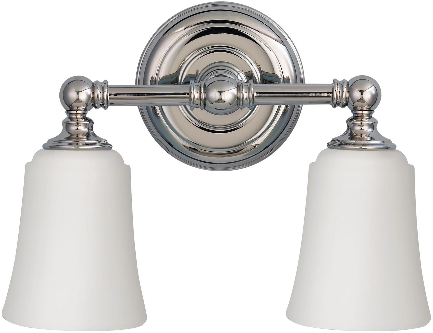 Elstead Lighting Huguenot Lake oldalfali lámpa 2x3 W króm FE-HUGOLAKE2BATH