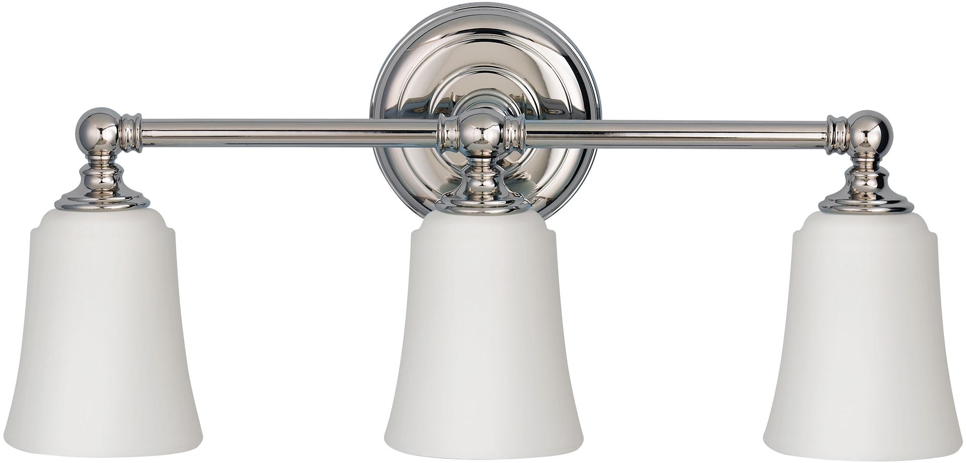 Elstead Lighting Huguenot Lake oldalfali lámpa 3x3 W króm FE-HUGOLAKE3BATH