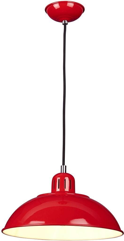 Elstead Lighting Franklin függőlámpa 1x60 W piros FRANKLIN-P-RED