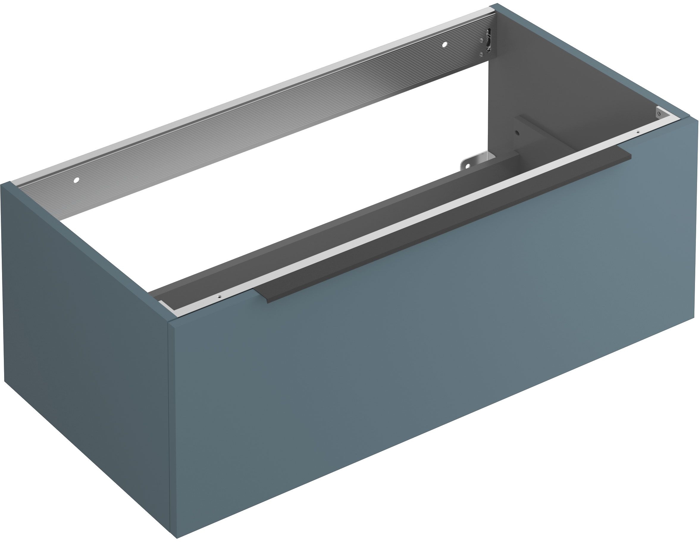 Kludi Icos szekrény 100x50x35 cm mosdókagyló alá akasztható kék 50S100O3