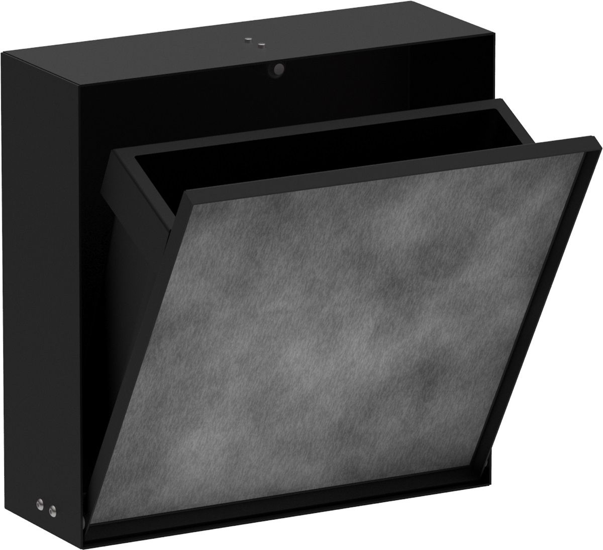 Hansgrohe XtraStoris Rock szemeteskosár 4 l fekete 56089670