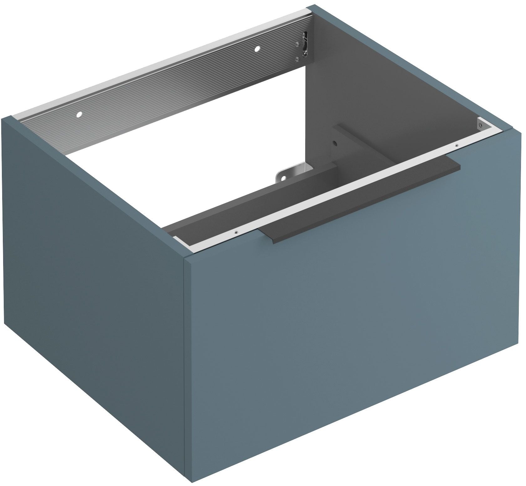 Kludi Icos szekrény 60x50x35 cm mosdókagyló alá akasztható kék 50S60O3