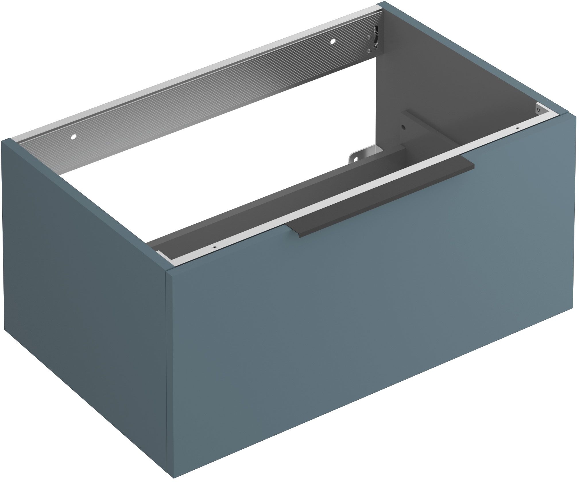 Kludi Icos szekrény 80x50x35 cm mosdókagyló alá akasztható kék 50S80O3