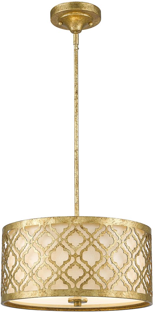 Elstead Lighting Arabella függőlámpa 2x60 W arany GN-ARABELLA-P-M