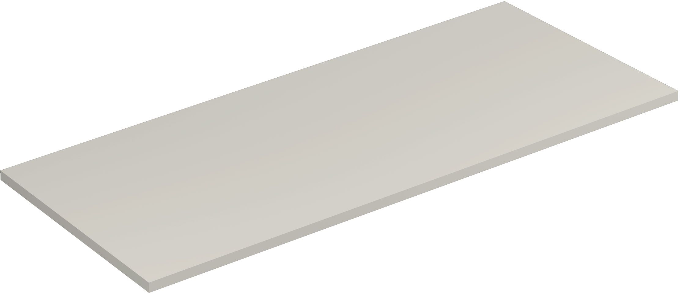 Kludi Icos szekrény feletti pult 120x50 cm szürke 50T120O2