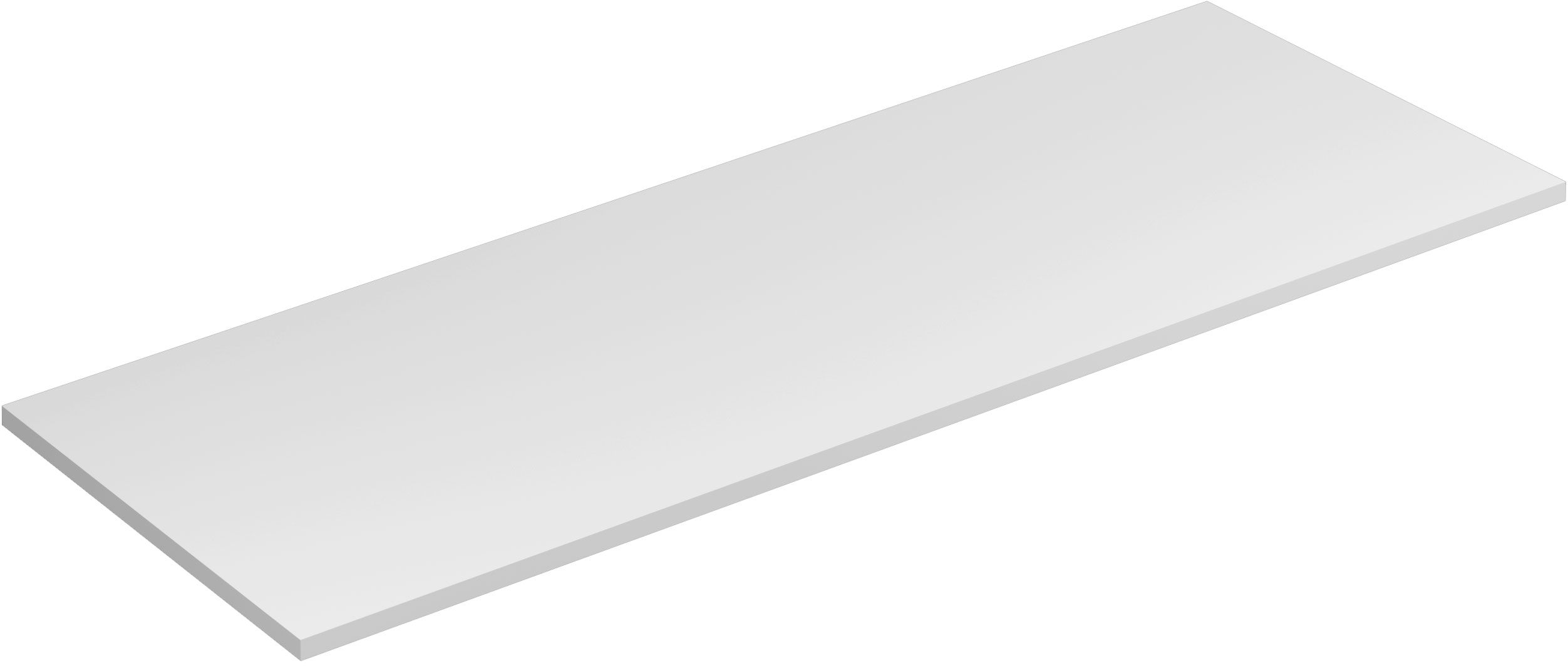 Kludi Icos szekrény feletti pult 140x50 cm fehér 50T14053