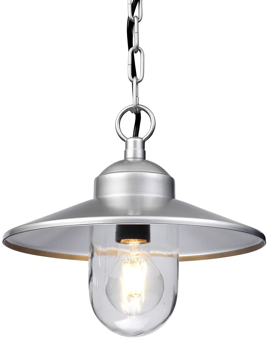 Elstead Lighting Klampenborg függőlámpa 1x60 W ezüst KLAMPENBORG8
