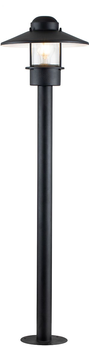 Elstead Lighting Klampenborg kültéri állólámpa 1x60 W fekete KLAMPENBORG-BOL-BK