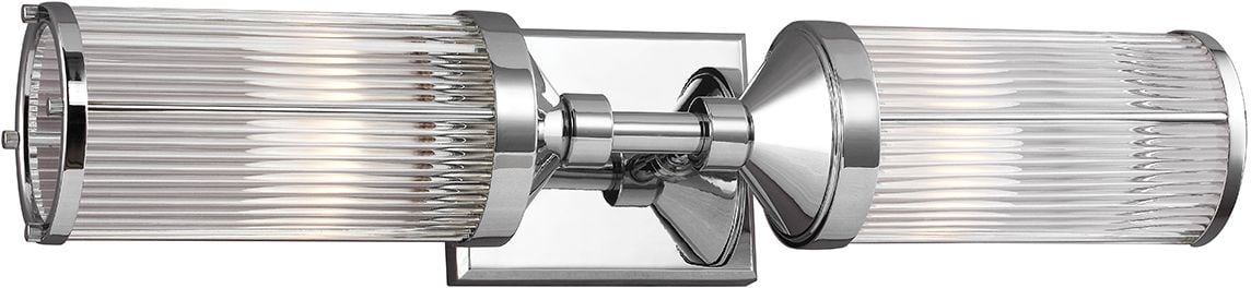 Elstead Lighting Paulson oldalfali lámpa 2x3 W króm FE-PAULSON2