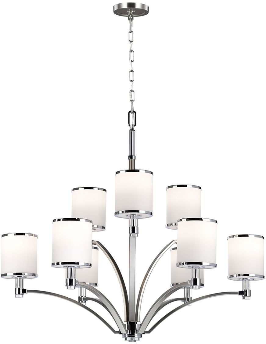 Elstead Lighting Prospect Park függőlámpa x60 W króm-nikkel FE-PROSPECT-PARK9