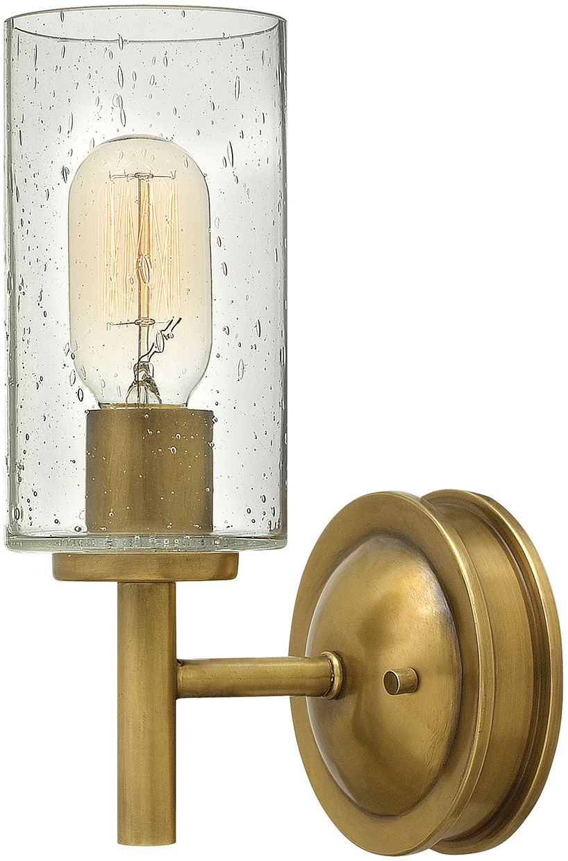 Elstead Lighting Collier oldalfali lámpa 1x60 W sárgaréz HK-COLLIER1
