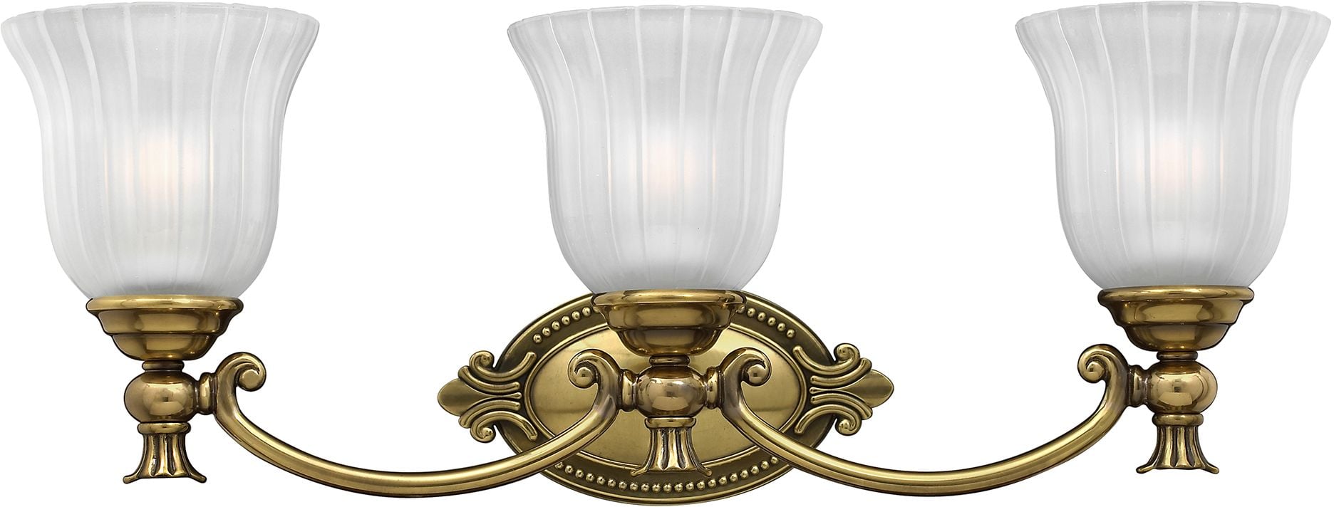 Elstead Lighting Francoise oldalfali lámpa 1x3 W sárgaréz HK-FRANCOISE3-BATH