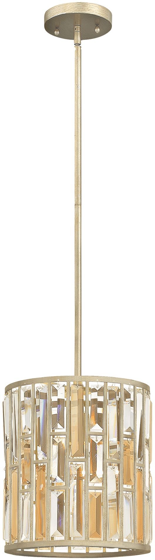 Elstead Lighting Gemma függőlámpa 1x60 W ezüst HK-GEMMA-P-A-SL