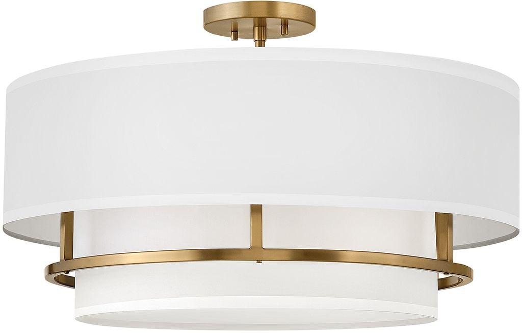 Elstead Lighting Graham függőlámpa 4x40 W sárgaréz HK-GRAHAM-L-LCB