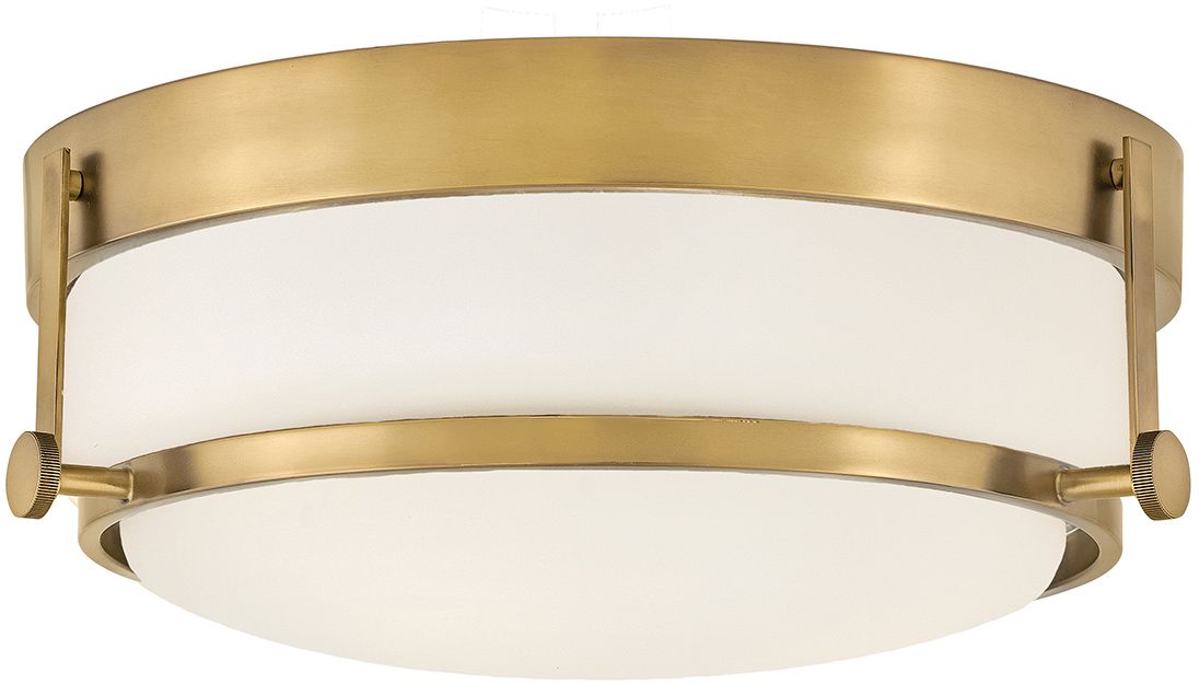 Elstead Lighting Harper mennyezet 3x60 W fehér-sárgaréz HK-HARPER-F-HB