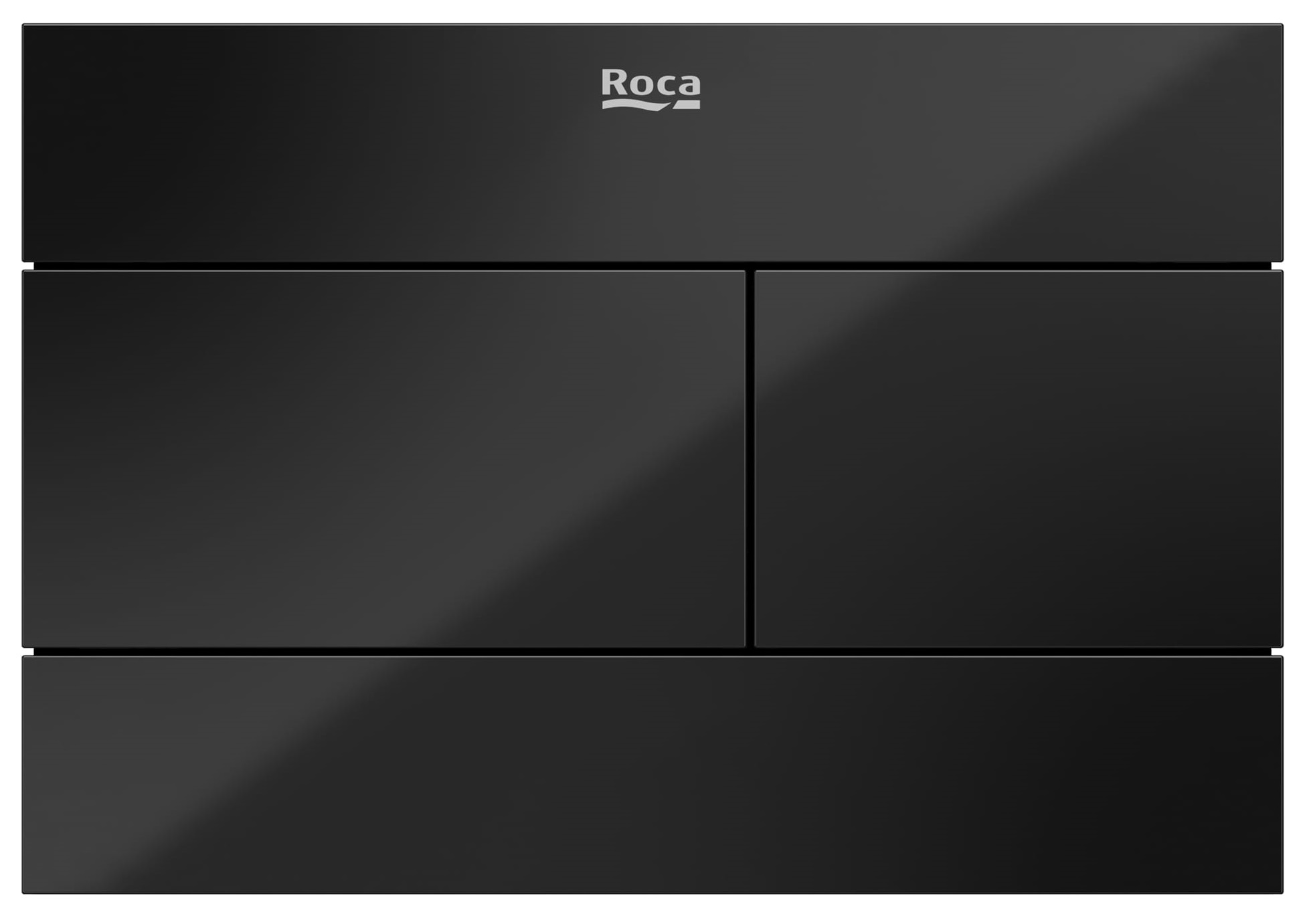 Roca Duplo S öblítő gomb WC-hez fekete A890224388