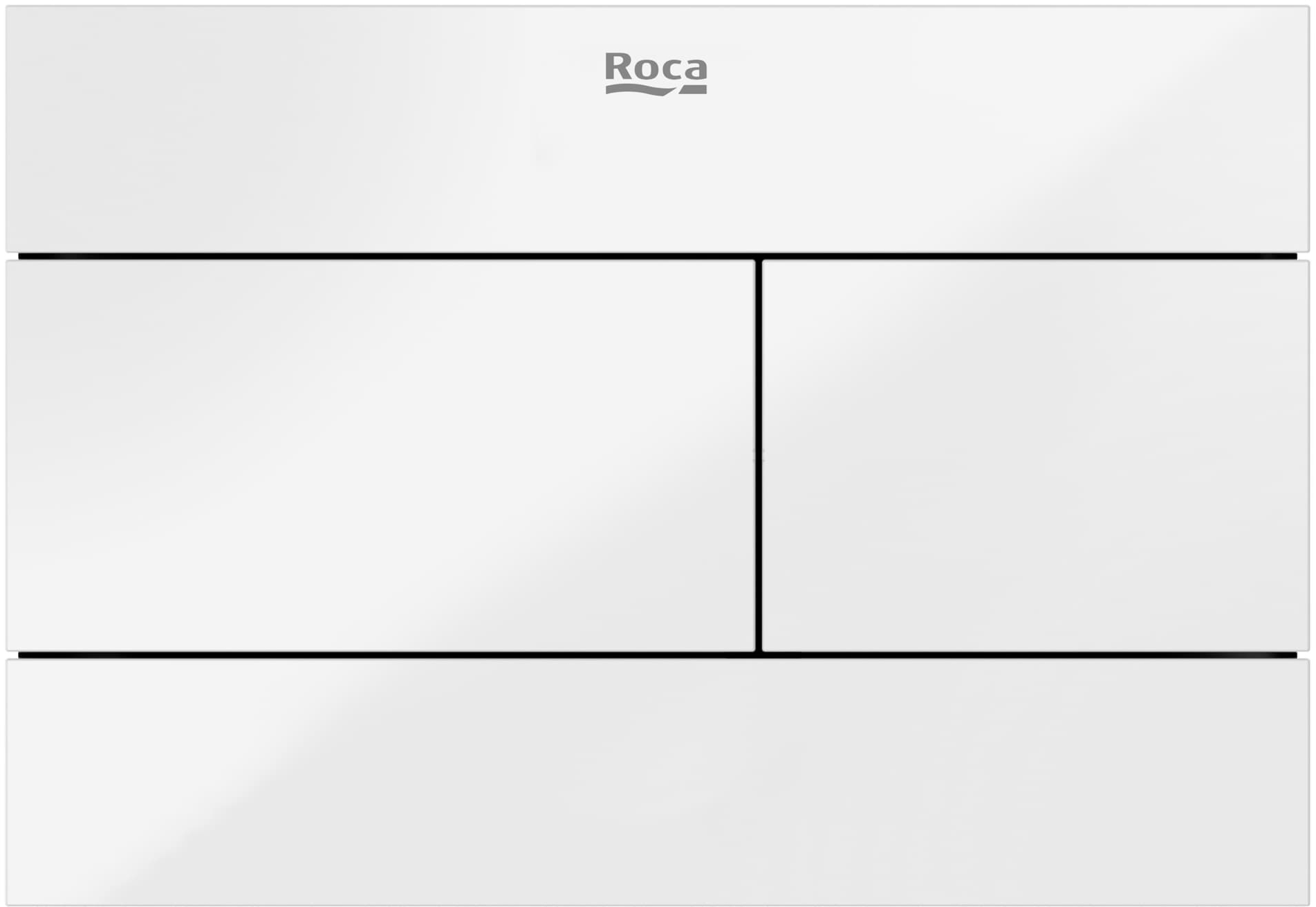 Roca Duplo S öblítő gomb WC-hez fehér A890224399