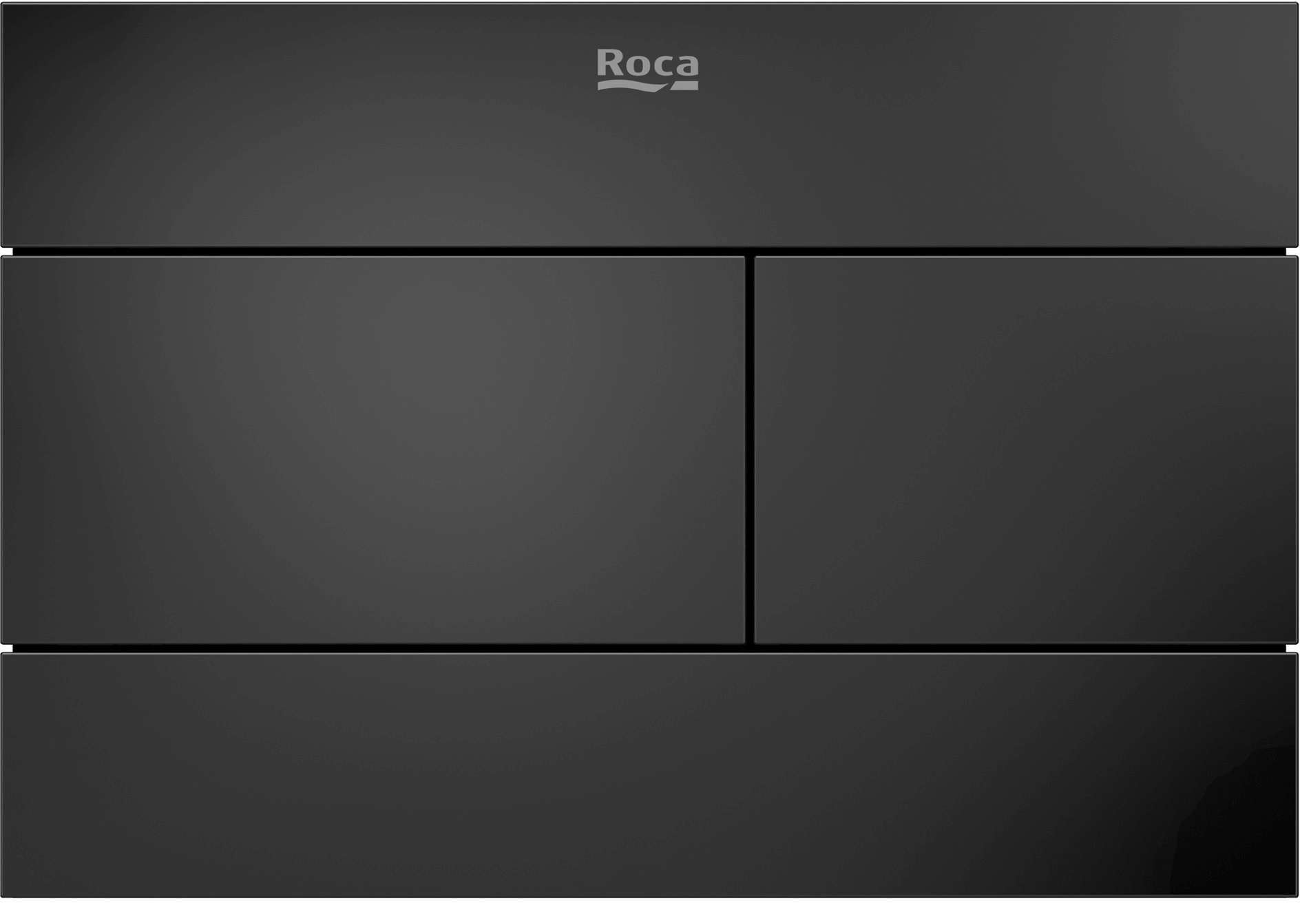 Roca Duplo S öblítő gomb WC-hez fekete A8902243CN