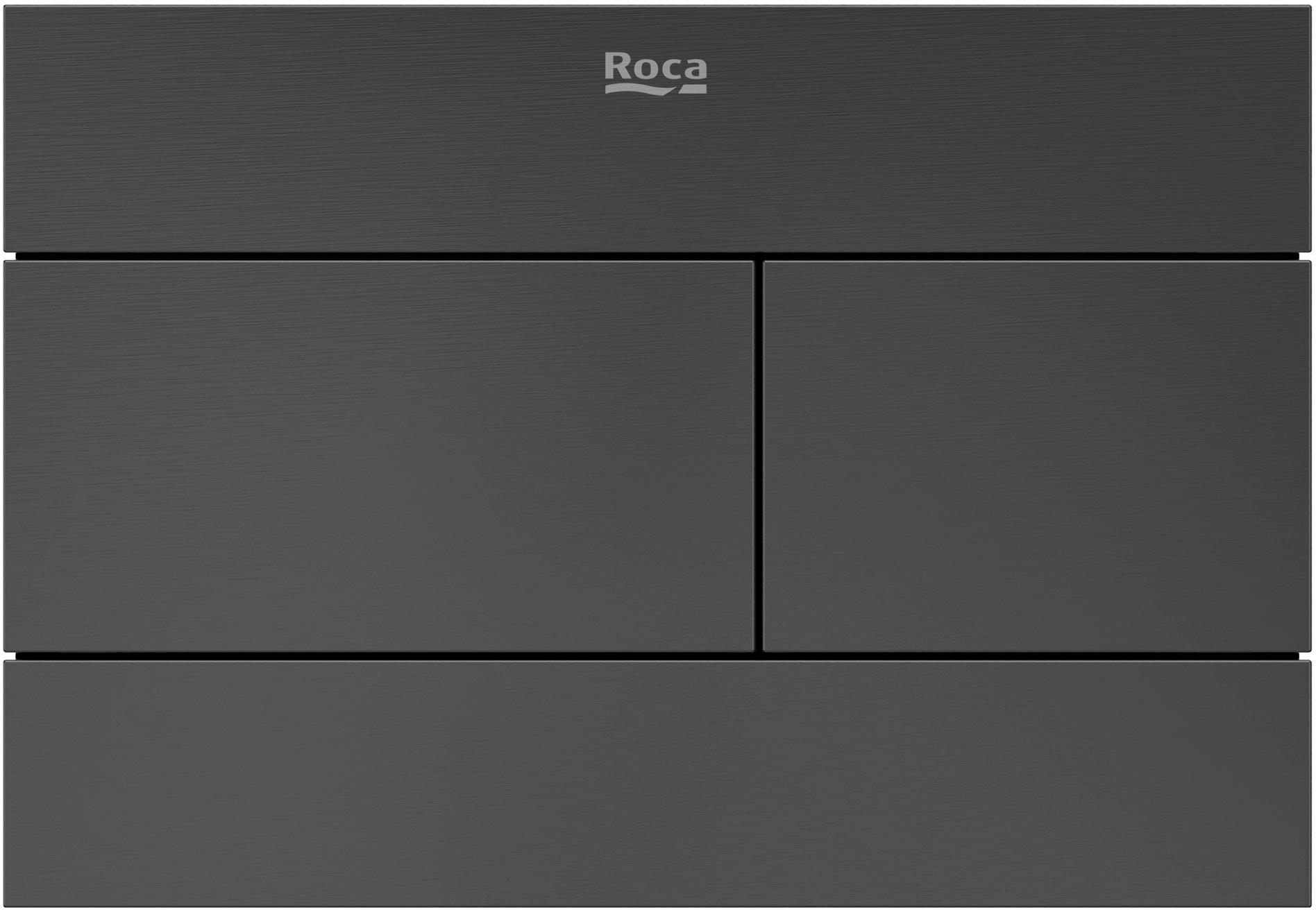 Roca Duplo S öblítő gomb WC-hez fekete A8902243NM