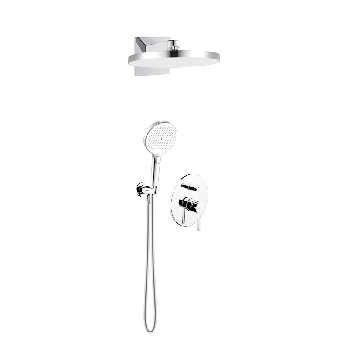 Készlet fejzuhany Oltens Regna 37009100, kád és zuhany csaptelep Oltens Molle 34100100, 39403100, 37109100, 39304100, 37200100