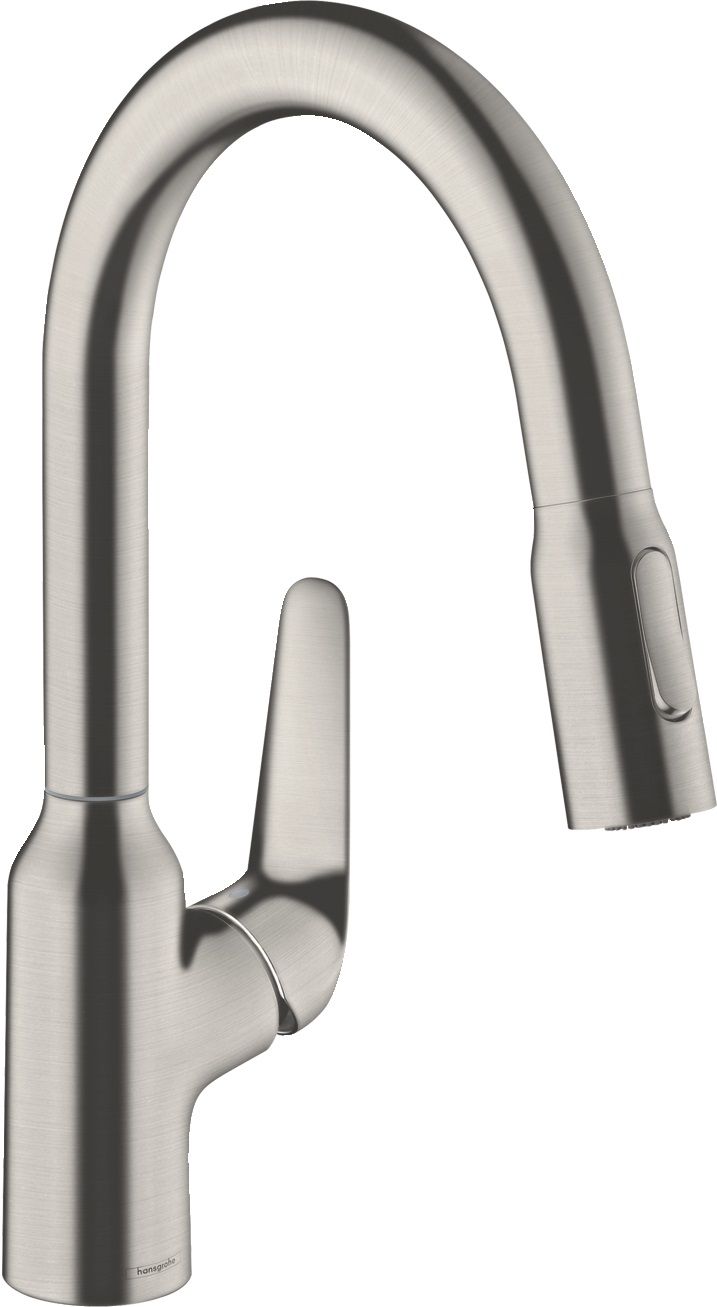 Hansgrohe Focus M42 konyhai csaptelep álló rozsdamentes acél 71821800