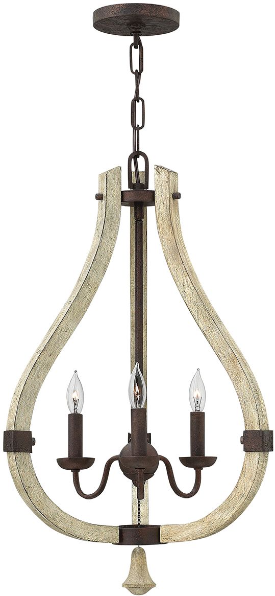 Elstead Lighting Middlefield függőlámpa 3x60 W vas HK-MIDDLEFIELD3