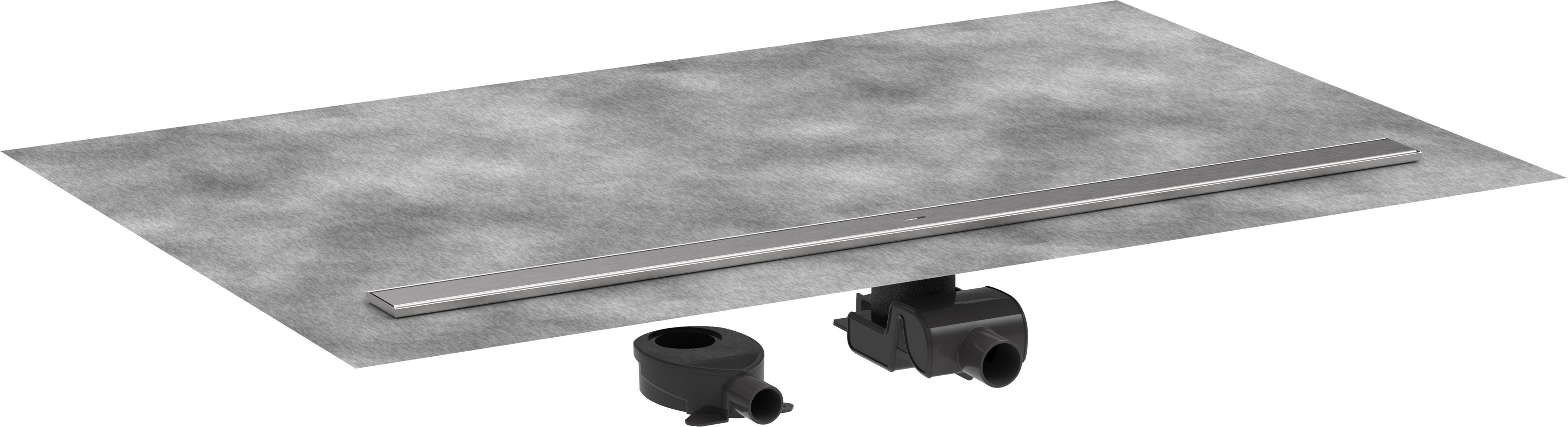 Hansgrohe RainDrain Allround lineáris lefolyó 120 cm acél 56190800