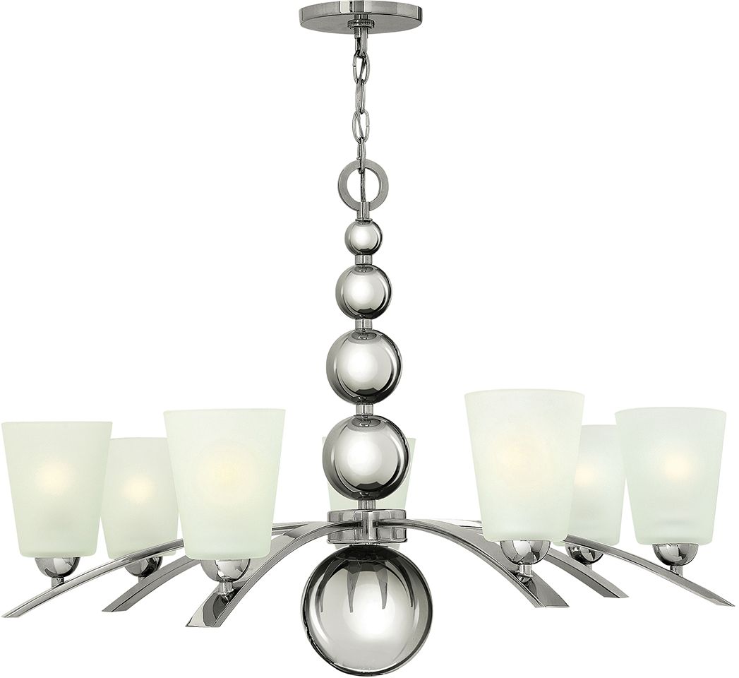 Elstead Lighting Zelda függőlámpa x60 W nikkel HK-ZELDA7-PN