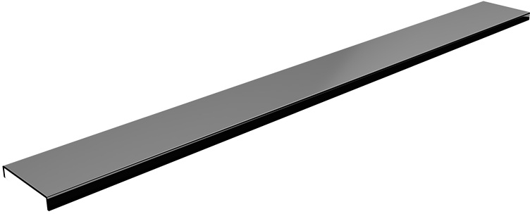 Schedpol Base Graphite Shine Range lineáris lefolyófedél 70 cm grafit 10.051/DPGP